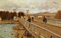 Sisley, Alfred - Footbridge at Argenteuil